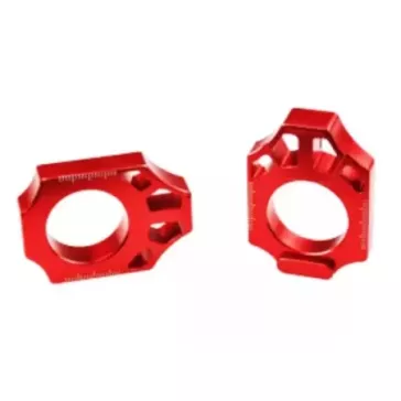 Tendeur de chaîne SCAR rouge Honda