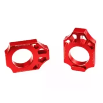 Tendeur de chaîne SCAR rouge Honda