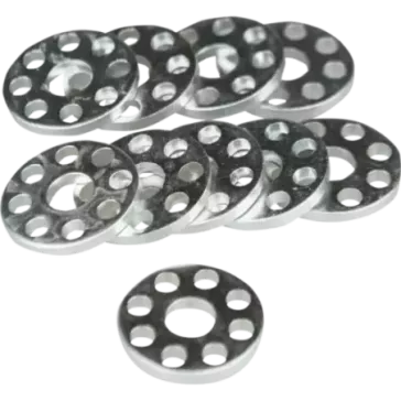 RONDELLES PERCÉES SCAR 18mm (lot de 10)
