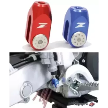 pivot de frein ZETA YZ/F et RMZ bleu