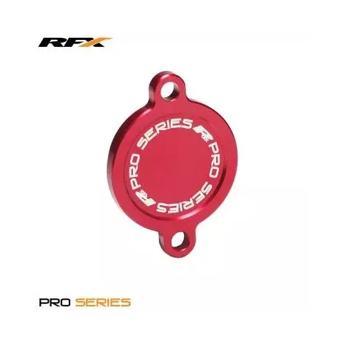 Couvercle de filtre à huile RFX Pro Rouge Kawasaki 450 KXF 19-23