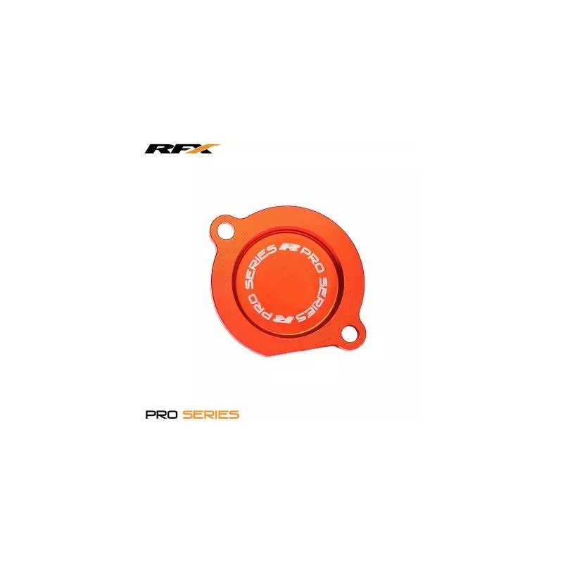Couvercle de filtre à huile RFX Pro (Orange) KTM 250 et 450 02-13