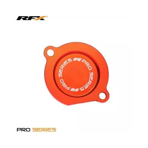 Couvercle de filtre à huile RFX Pro (Orange) KTM 250 et 450 02-13