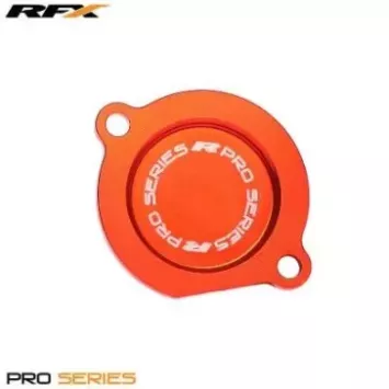 Couvercle de filtre à huile RFX Pro (Orange) KTM 250 et 450 02-13