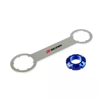 écrou + clé KAWASAKI KX/F 04-13