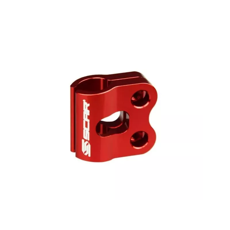 fixe durite SCAR rouge HONDA / YAMAHA