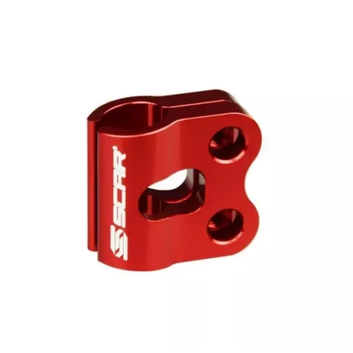 fixe durite SCAR rouge HONDA 450