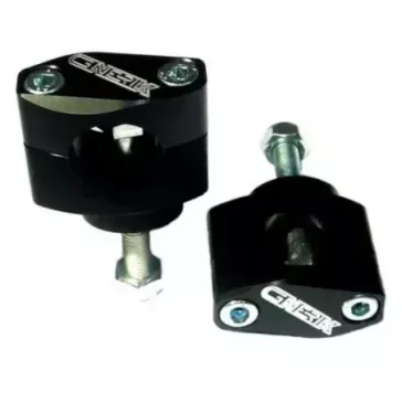 pontets noir G-NERIK 28.6mm (axe 12mm)