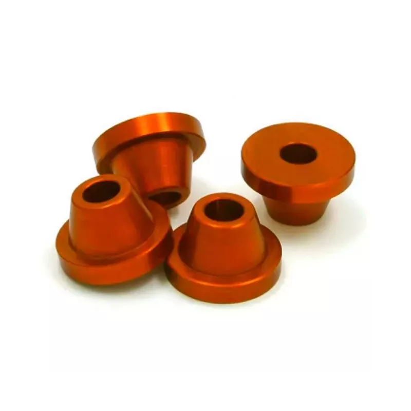 douille alu pontets ZETA ktm orange