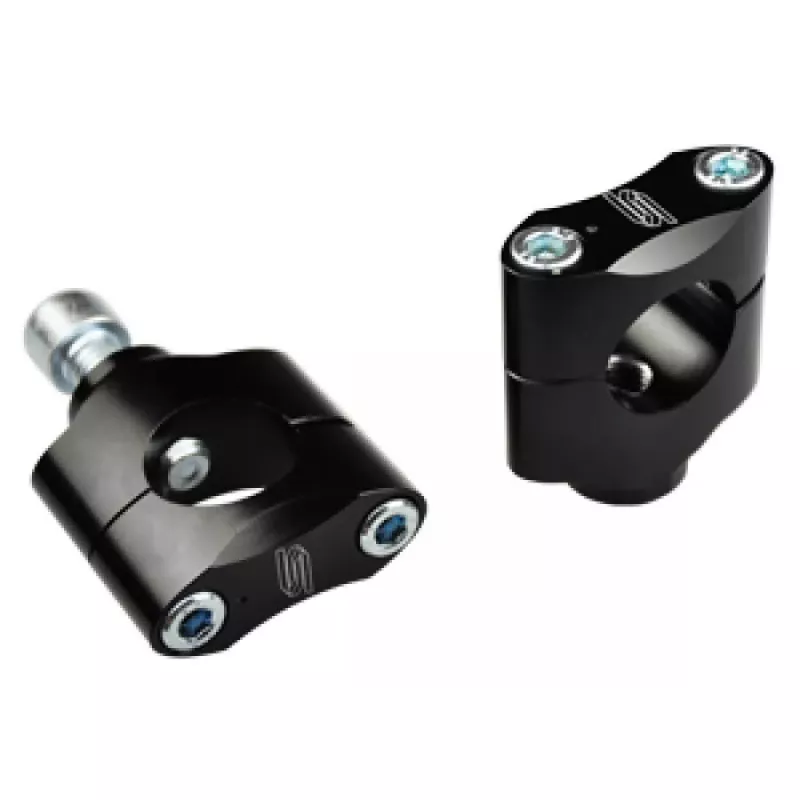 Pontets de guidon SCAR Ø28.6mm +35mm té de fourche SCAR percé