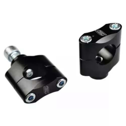 Pontets de guidon SCAR Ø28.6mm +35mm té de fourche SCAR percé