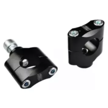 Pontets de guidon SCAR Ø28.6mm +35mm té de fourche SCAR percé
