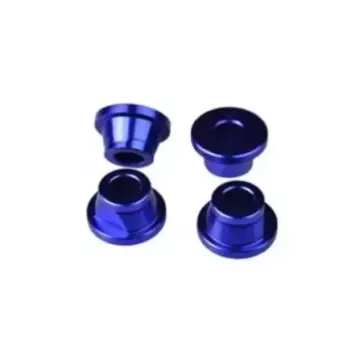 Douilles SCAR alu bleu Kawasaki KX250F 15-20