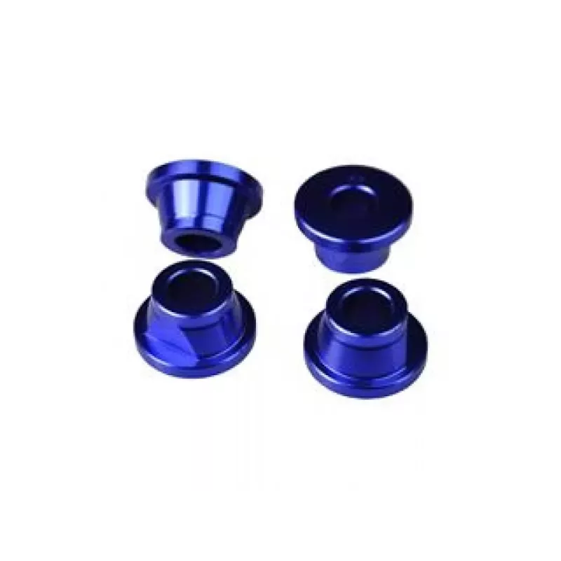 Douilles SCAR alu bleu Kawasaki KX250F 15-20