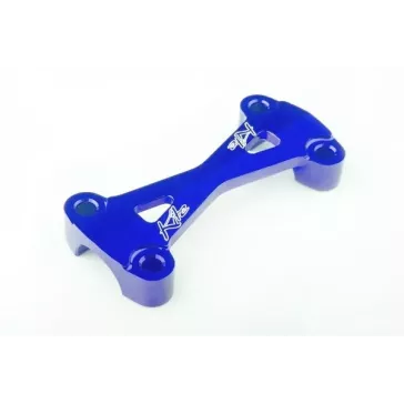 Fixations guidon supérieure KITE 28,6mm bleu