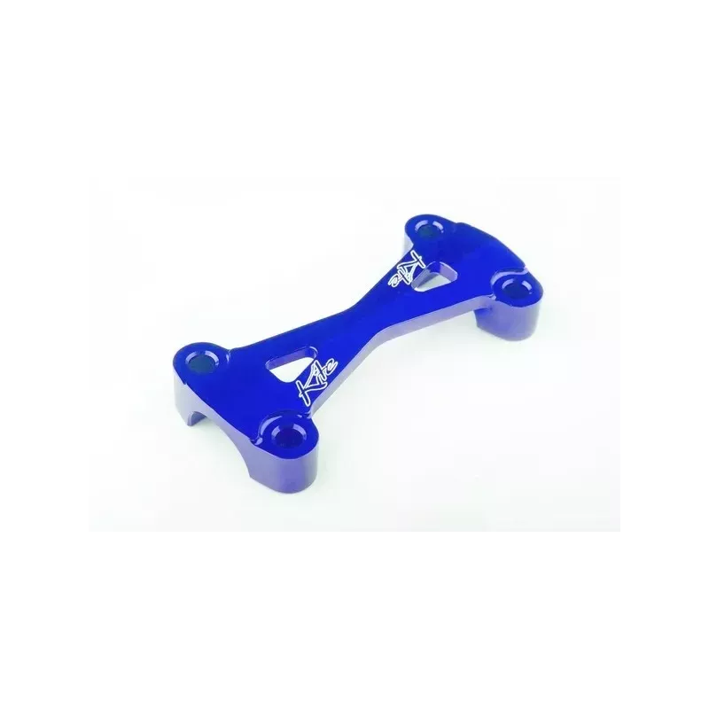 Fixations guidon supérieure KITE 28,6mm bleu