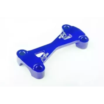 Fixations guidon supérieure KITE 28,6mm bleu