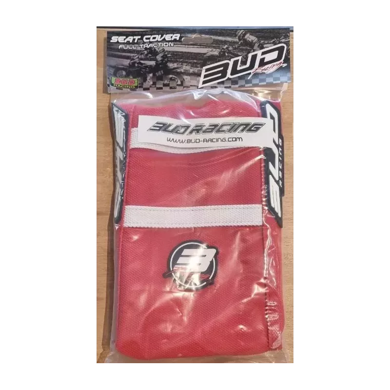 housse bud racing 250 CRF 22-23 et 450 CRF 21-23 rouge blanc