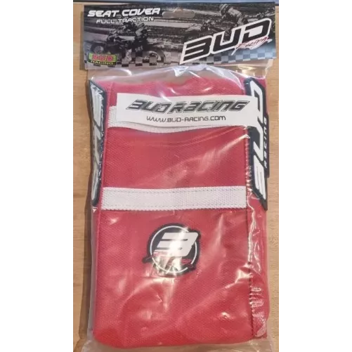 housse bud racing 250 CRF 22-23 et 450 CRF 21-23 rouge blanc