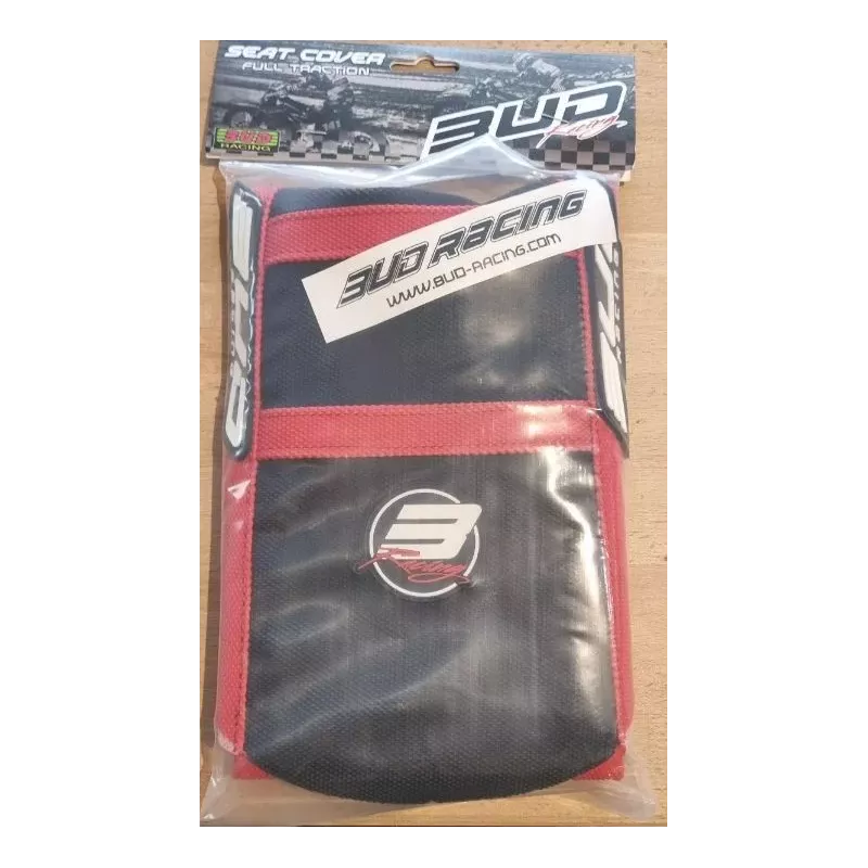 housse bud racing 250 CRF 22-23 et 450 CRF 21-23 rouge noir