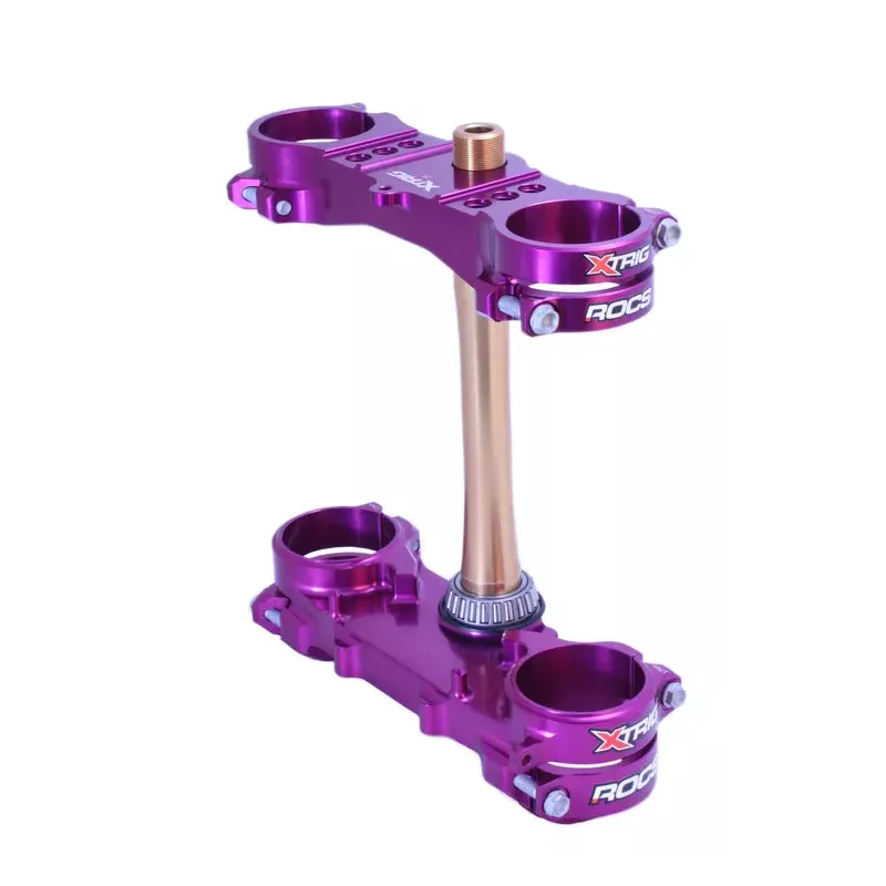 tés de fourche XTRIG ROCS 125 YZ 2006-2025 Violet