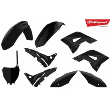 Kit plastique POLISPORT Restyle/couleur origine Honda