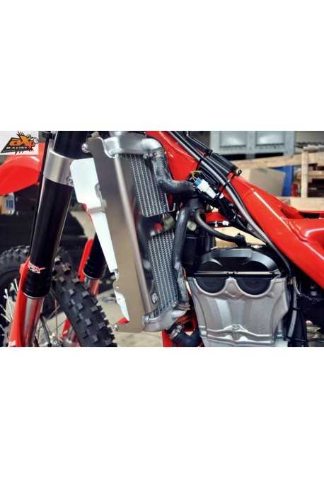 Protection de radiateur AXP alu rouge Beta RR350 Protection de radiateur AXP alu rouge Beta RR350