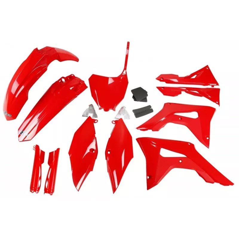 Full kit plastique UFO 450 CRF 17-20 et 250 CRF 18-21 avec cache boite à air