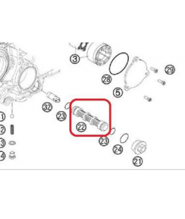 crepine KTM 250 SXF 05-15, 350 SXF 11-15, 450 SXF 12-15