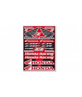 Planche de stickers BLACKBIRD Honda