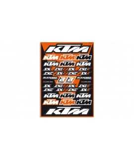 Planche de stickers BLACKBIRD KTM