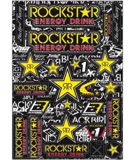 Planche de stickers BLACKBIRD Rockstar Energy