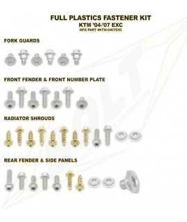 Kit vis complet de plastiques Bolt KTM EXC/EXC-F