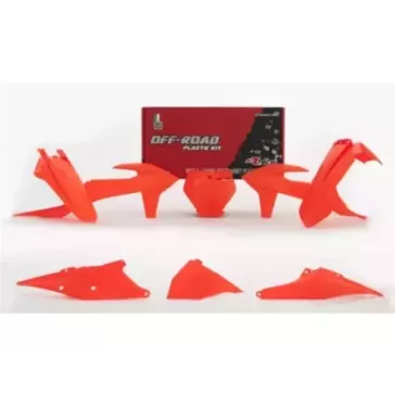 kit plastique RACETECH SX/F 19-22 orange fluo