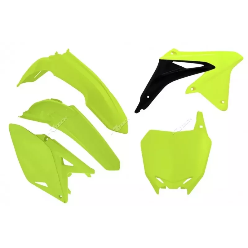 kit plastique RACETECH 250 RMZ 10-16 jaune fluo RACETECH