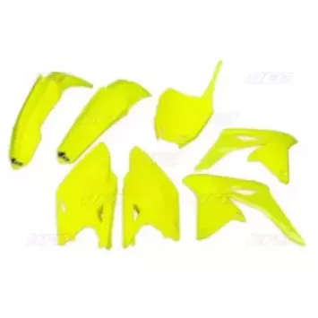 kit plastique UFO 250 RMZ 10-18 jaune fluo