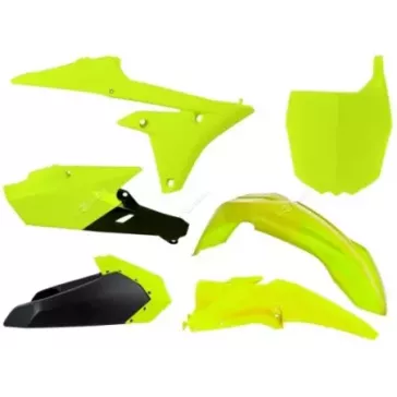 kit plastique RACETECH 250/450 YZF 14-17 jaune fluo