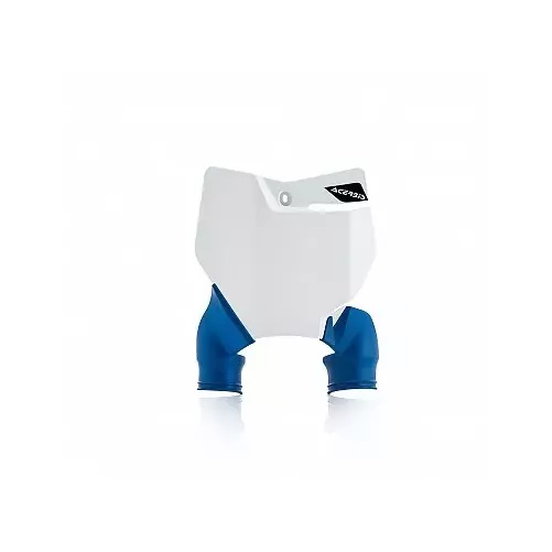 plaque avant ACERBIS RAPTOR SX F 16-17 et TC FC 16-17 Blanc/bleu