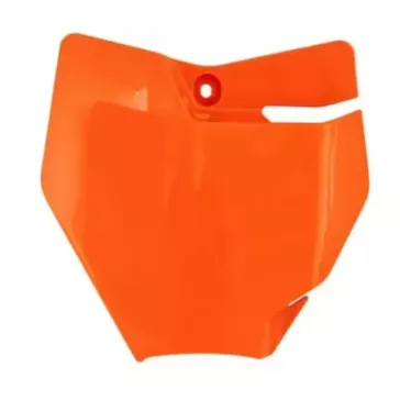 plaque avant RACETECH 50 sx 16-24 Orange