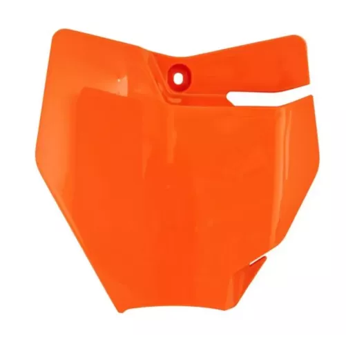 plaque avant RACETECH 50 sx 16-24 Orange