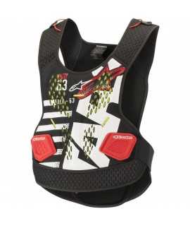 Pare-Pierres ALPINESTARS sequence noir blanc rouge