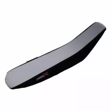 Housse de selle CROSSX bi color SX/F 2023 noir blanc
