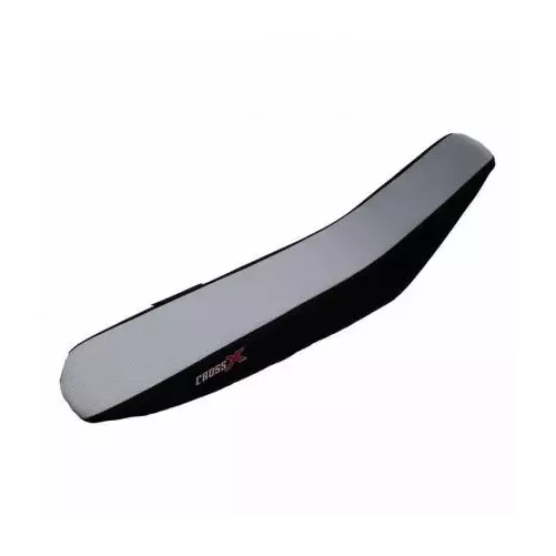 Housse de selle CROSSX bi color SX/F 2023 noir blanc