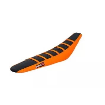 Housse de selle CROSSX bi color SX/F 2023 noir blanc