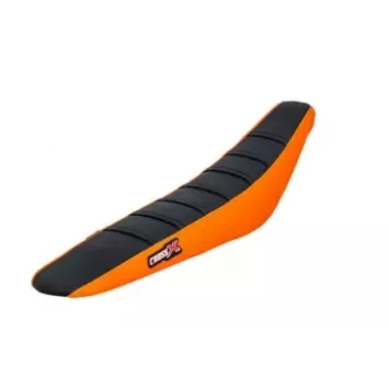 Housse de selle CROSSX bi color SX/F 2023 noir blanc