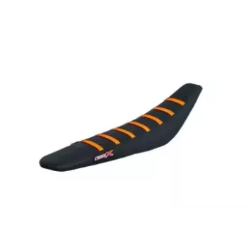 Housse de selle CROSSX bi color SX/F 2023 noir blanc