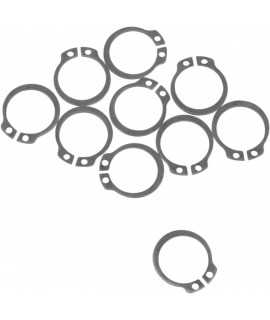 circlips frein d’arbre de sortie de boîte 125 KX 94-08, 250 KXF 04-05, 125 RM 92-08, 250 RMZ 04-15