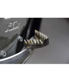 embout pedale titane SCAR pour SX/F 16-20, EXC/F 17-20, FC/TC 16-20 et TE/FE 17-20