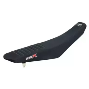 CrossX - HOUSSE DE SELLE RMZ 250 10-18 RMZ 450 08-17 UGS WAVE BLACK