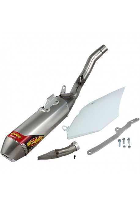 FMF Q4 HEX SLIP-ON ALUMINUM CRF450R/RX 2017-2020 FMF Q4 HEX SLIP-ON ALUMINUM CRF450R/RX 2017-2020